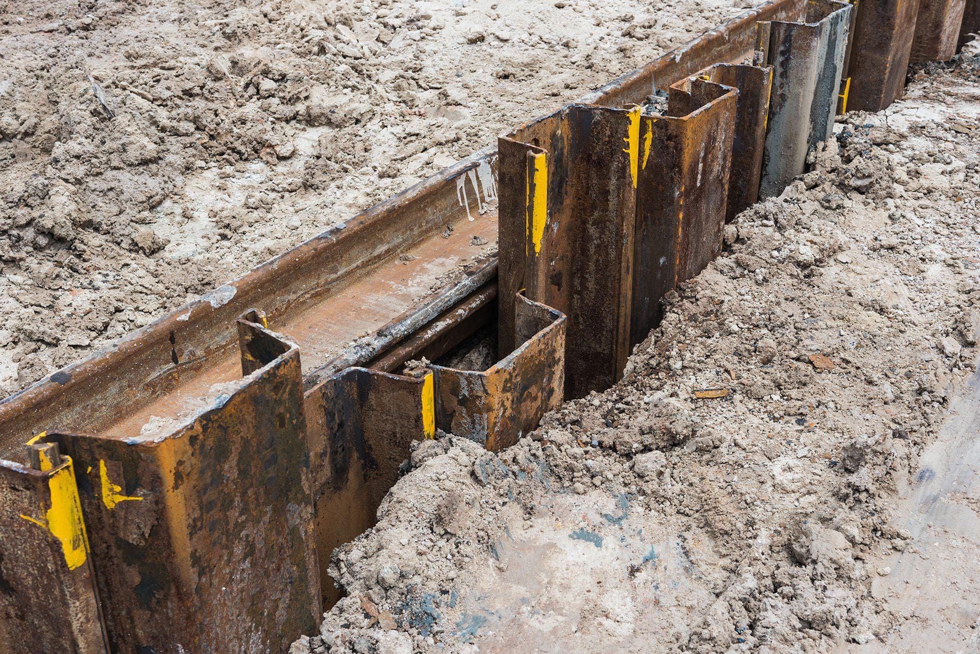 Piling Works – Excavator Foundation Earthworks